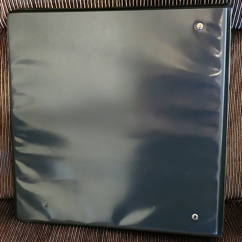 Brand New 2 inch Black Binder